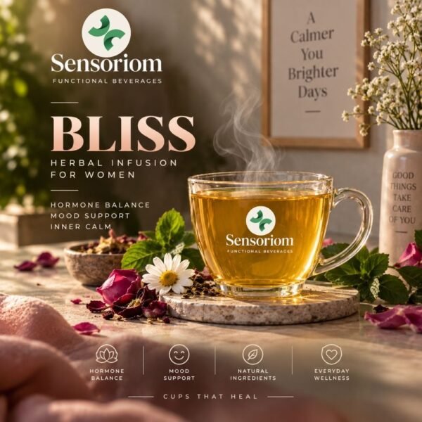 Bliss Hot Herbal Tea for Women Health at Sensoriom Agra Store